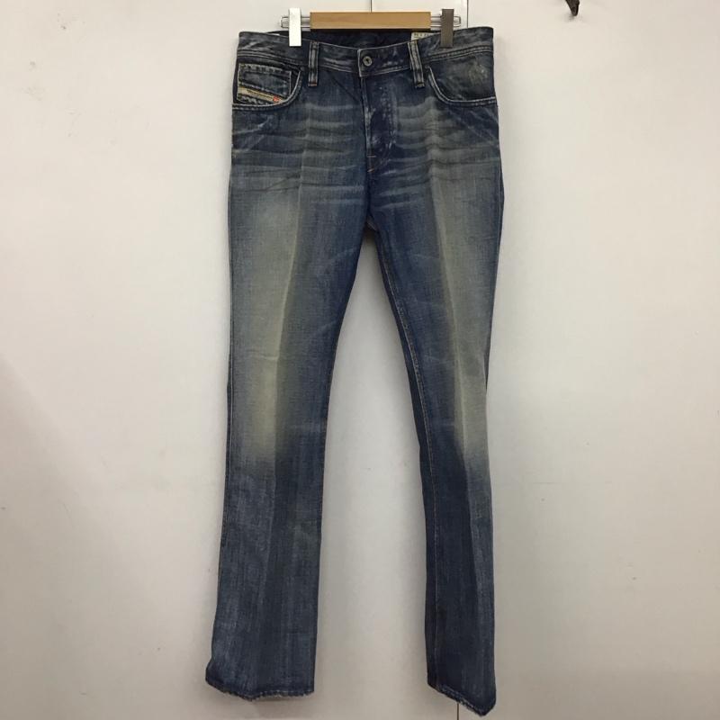 ディーゼル DIESEL パンツ デニム、ジーンズ デニムパンツ スリムパンツ ジーンズ 32インチ 無地 インディゴ / インディゴ /  メンズ USED 古着 中古 10124364