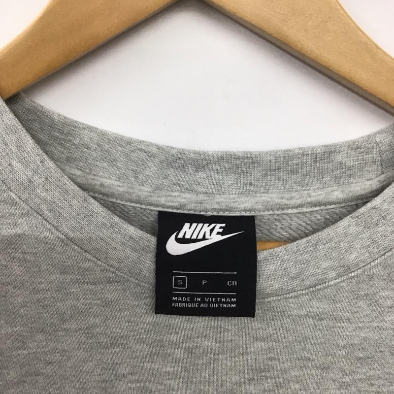 ナイキ NIKE トレーナー 長袖 da8743-063 スウェット スポーツウェア S ロゴ、文字 灰 / グレー /  メンズ USED 古着 中古 10146802