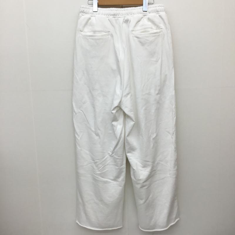 アダムエロペ ADAM ET ROPE  パンツ ワークパンツ、ペインターパンツ GMS-25010 2タック ワイドルーズ ドカンパンツ バギーパンツ M 無地 白 / ホワイト /  メンズ USED 古着 中古 10140184