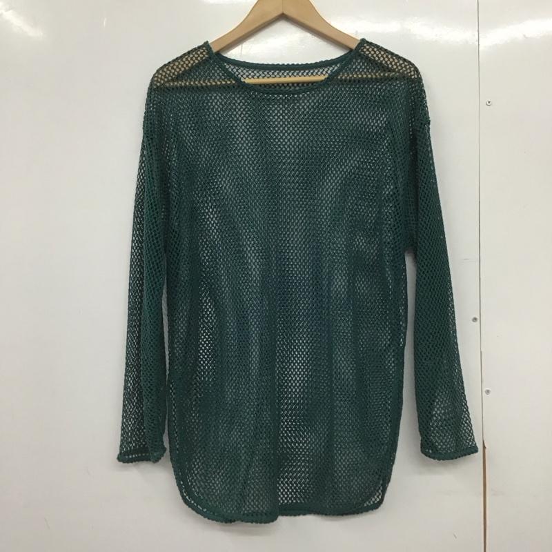 チャオパニックティピー CIAOPANIC TYPY カットソー 長袖 ONE SIZE 無地 緑 / グリーン /  レディース USED 古着 中古 10148787