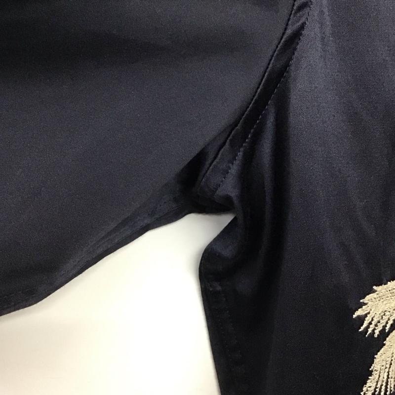 ザラメン ZARA MAN ジャケット、上着 ジャンパー、ブルゾン ジップアップジャケット スカジャン アウター S 刺繍 紺 / ネイビー /  メンズ USED 古着 中古 10141509