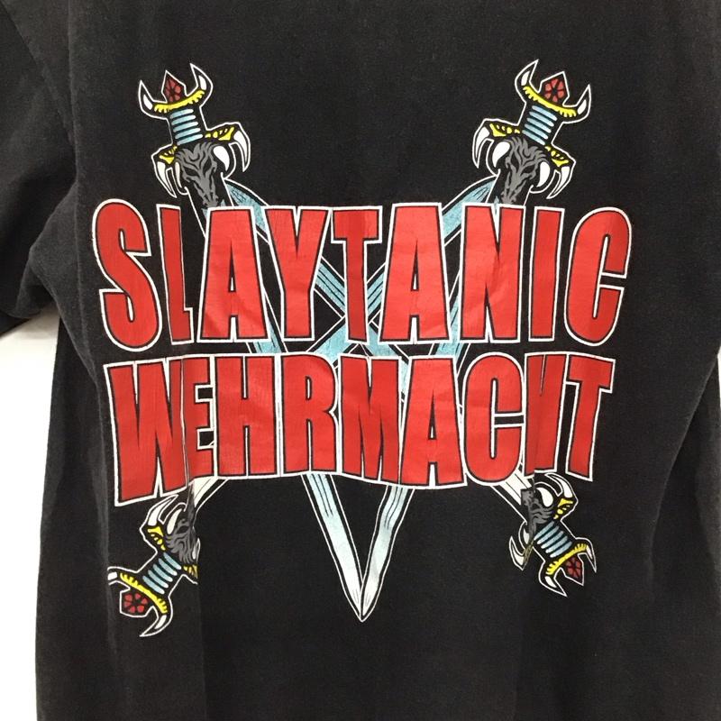 古着 USED Tシャツ 半袖 半袖カットソー プリントTシャツ クルーネックカットソー walloffame プリント 黒 / ブラック /  メンズ USED 古着 中古 10134561