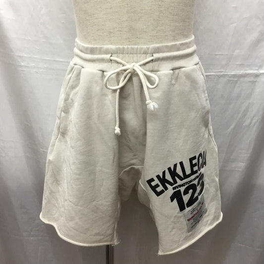 アール123リヴィントンロイレビス RRR123 RIVINGTON roi Rebis パンツ ショートパンツ ハーフパンツ ショートパンツ カジュアルパンツ ロゴ、文字 ベージュ / ベージュ /  メンズ USED 古着 中古 10115750