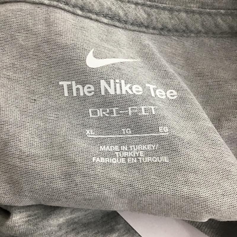 ナイキ NIKE Tシャツ 半袖 FD0139-063 DF DUMBBELLS SS Tee タグ付き XL プリント 灰 / グレー /  メンズ USED 古着 中古 10118127