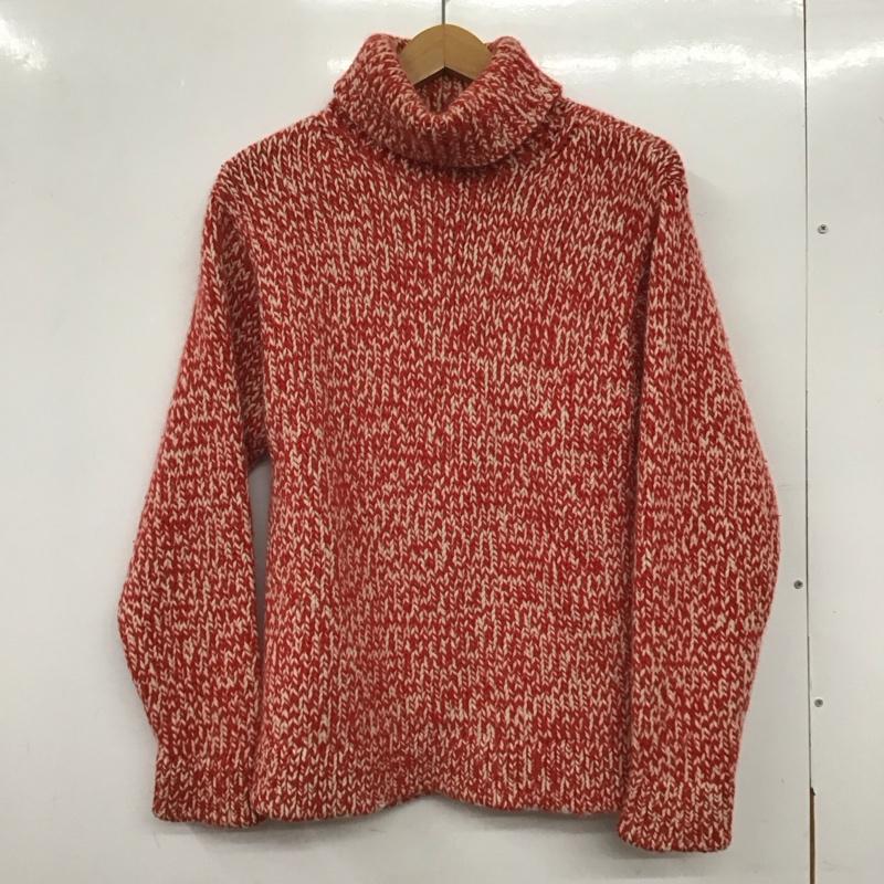 アーペーセー A.P.C. ニット、セーター 長袖 1  赤 / レッド /  メンズ USED 古着 中古 10140328