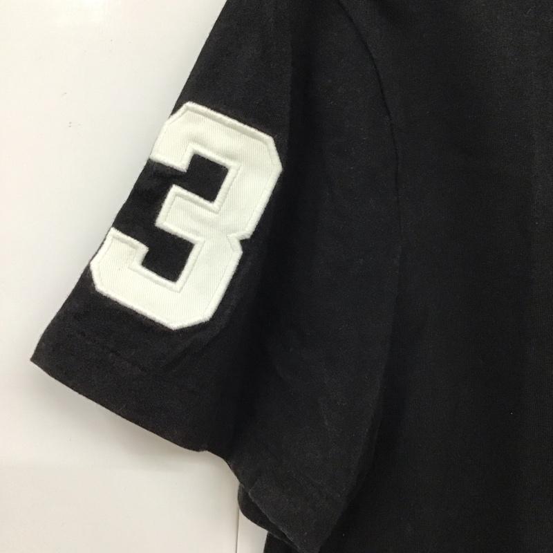 ポロラルフローレン POLO RALPH LAUREN Tシャツ 半袖 M 無地 黒 / ブラック /  メンズ USED 古着 中古 10129998