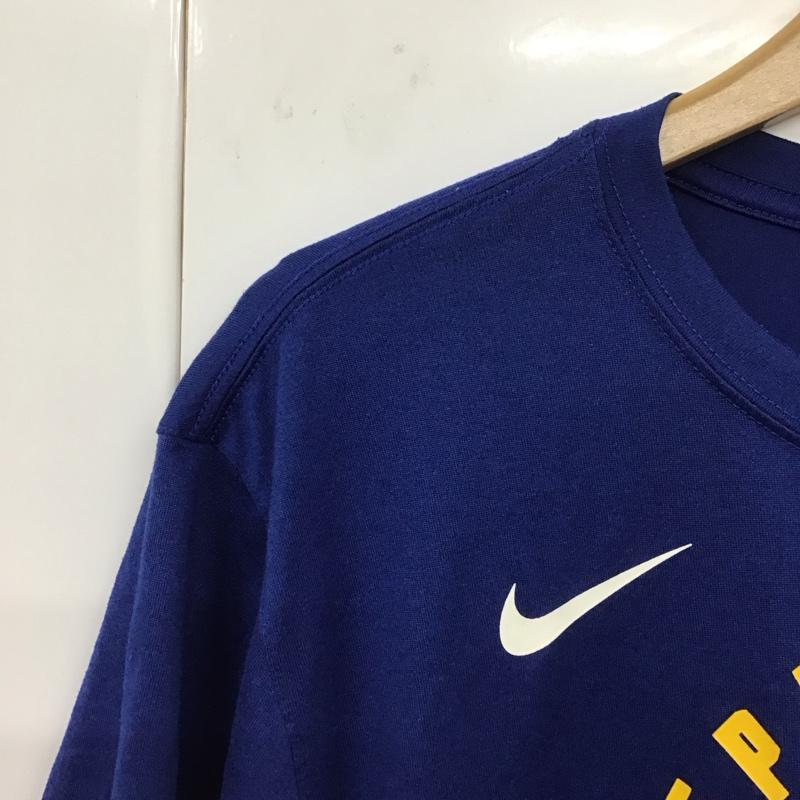 ナイキ NIKE Tシャツ 半袖 aa2322-495 半袖カットソー プリントTシャツ クルーネックカットソー XL プリント 青 / ブルー /  メンズ USED 古着 中古 10131239