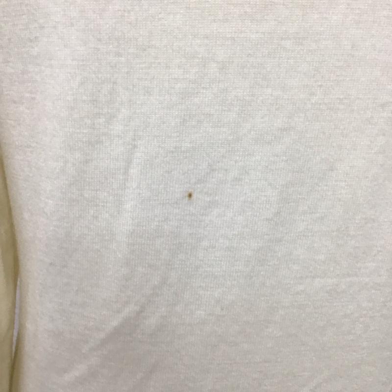 レイビームス Ray BEAMS カットソー 長袖 長袖カットソー Vネックカットソー ロングスリーブカットソー M 無地 白 / ホワイト /  メンズ USED 古着 中古 10117399