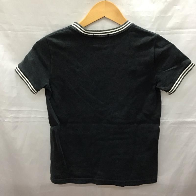 ポロバイラルフローレン Polo by RALPH LAUREN Tシャツ 半袖 120cm 刺繍 黒 / ブラック /  ガールズ USED 古着 中古 10116790