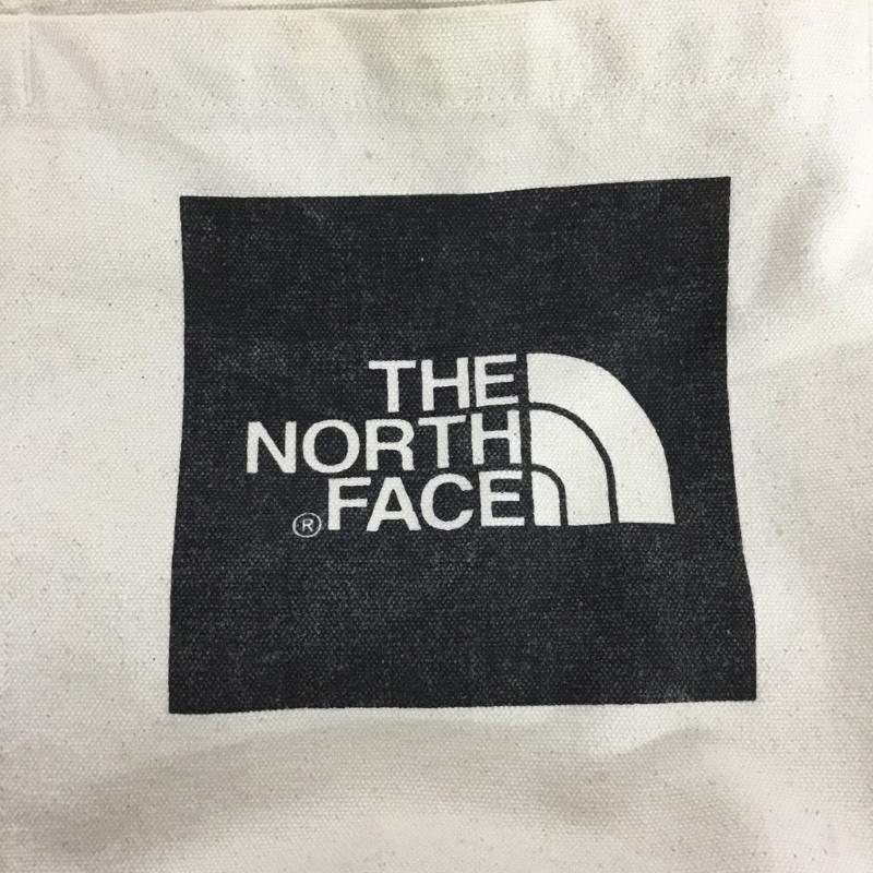 ザノースフェイス THE NORTH FACE トートバッグ トートバッグ Utility Tote オーガニックコットン 2WAY ショルダー ロゴ、文字 アイボリー / アイボリー / X 黒 / ブラック /  メンズ USED 古着 中古 10147141