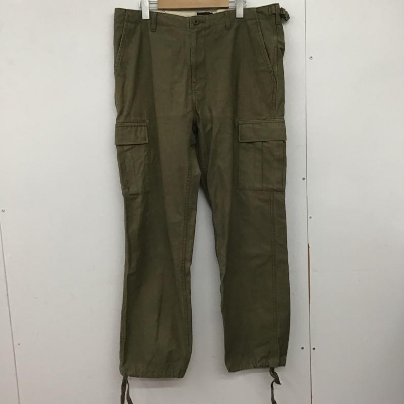 ステューシー STUSSY パンツ ワークパンツ、ペインターパンツ ワイドパンツ カジュアルパンツ ワークパンツ ミリタリーパンツ 36 無地 カーキ / カーキ /  メンズ USED 古着 中古 10147852