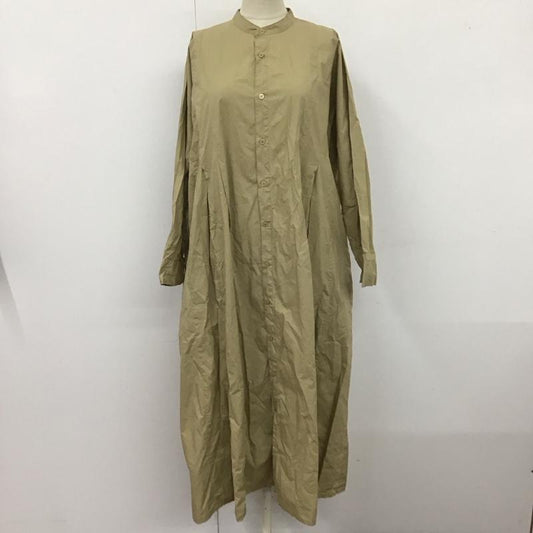 ひより HIYORI ワンピース ロングスカート AM-0190 FREE 無地 ベージュ / ベージュ /  レディース USED 古着 中古 10123454