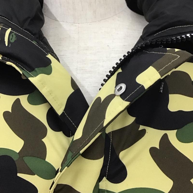 アベイシングエイプ A BATHING APE ジャケット、上着 ジャンパー、ブルゾン ジップアップジャケット ジャンパー ダウンジャケット カジュアルジャケット アウター L カモフラージュ柄・迷彩 マルチカラー / マルチカラー /  メンズ USED 古着 中古 10107022