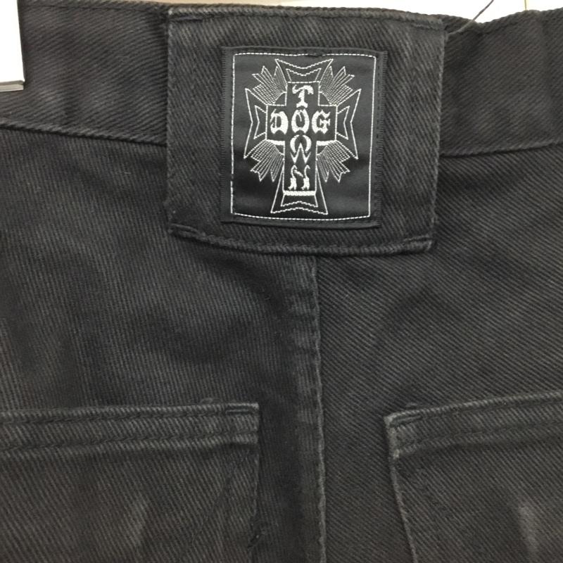 ドッグタウン DOGTOWN パンツ ショートパンツ ショートパンツ ハーフパンツ カジュアルパンツ デニムパンツ M ロゴ、文字 黒 / ブラック /  メンズ USED 古着 中古 10117098