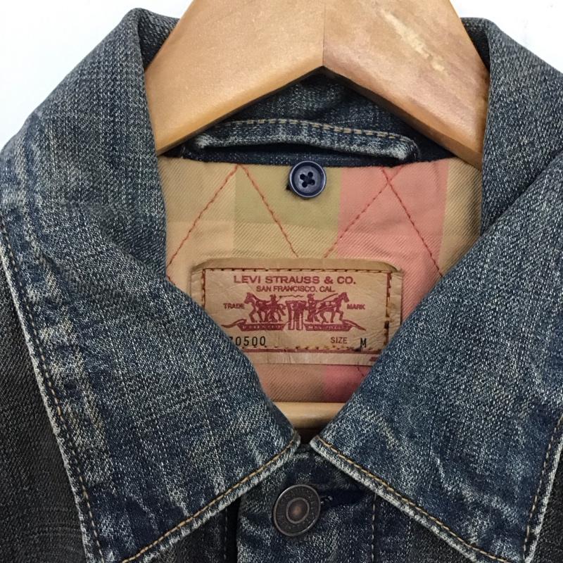 リーバイストラウスアンドコー Levi Strauss & co. ジャケット、上着 ジャケット、ブレザー デニムジャケット Gジャン アウター カジュアルジャケット M 無地 インディゴ / インディゴ /  メンズ USED 古着 中古 10140324