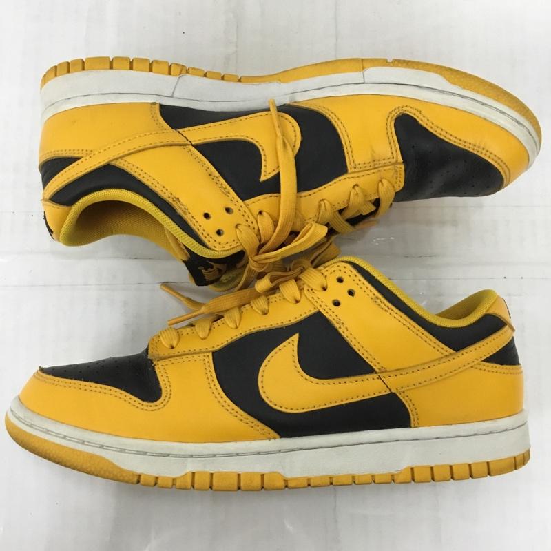 ナイキ NIKE スニーカー スニーカー DD1391 004 DUNK LOW RETRO 26.5cm 箱有 26.5cm ロゴ、文字 黒 / ブラック / X 黄 / イエロー /  メンズ USED 古着 中古 10109898