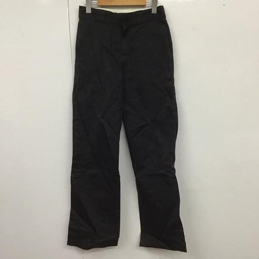 ディッキーズ Dickies パンツ ワークパンツ、ペインターパンツ ワークパンツ ワイドパンツ カジュアルパンツ 28インチ 無地 黒 / ブラック /  メンズ USED 古着 中古 10124645