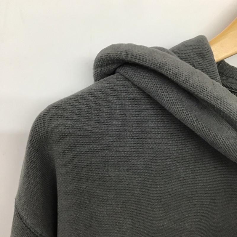 ハフ HUF パーカー 長袖 長袖パーカー プルオーバーパーカー スウェット M ロゴ、文字 灰 / グレー /  メンズ USED 古着 中古 10137190