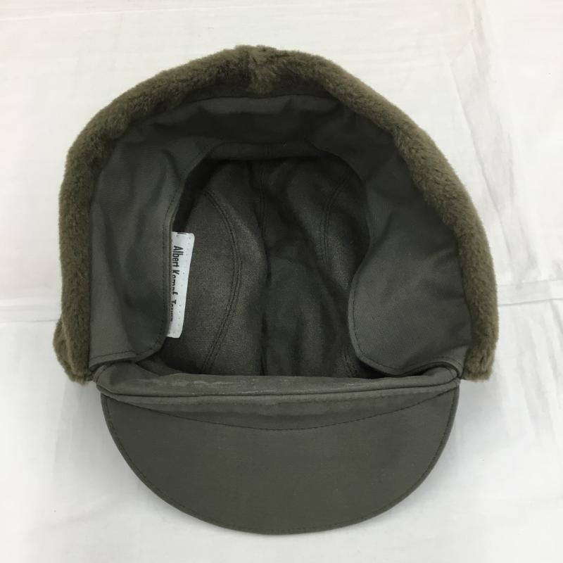 ユーズドクロージング used clothes 帽子 キャップ ドイツ軍　パイロットキャップ 無地 カーキ / カーキ /  メンズ USED 古着 中古 10136550