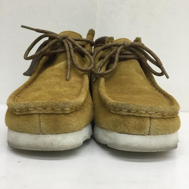 クラークス Clarks ブーツ ショートブーツ WallabeeBT GTX ワラビーブーツ ゴアテックス 25.5cm マスタード / マスタード /  メンズ USED 古着 中古 10107274