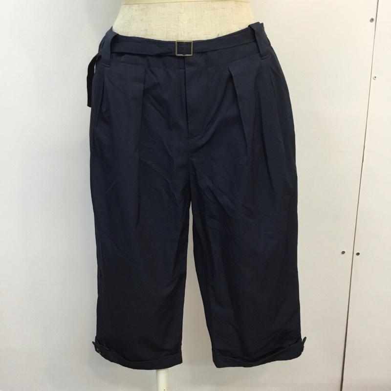 アーバンリサーチ URBAN RESEARCH パンツ ワークパンツ、ペインターパンツ 半端丈パンツ 40 無地 紺 / ネイビー /  レディース USED 古着 中古 10047336