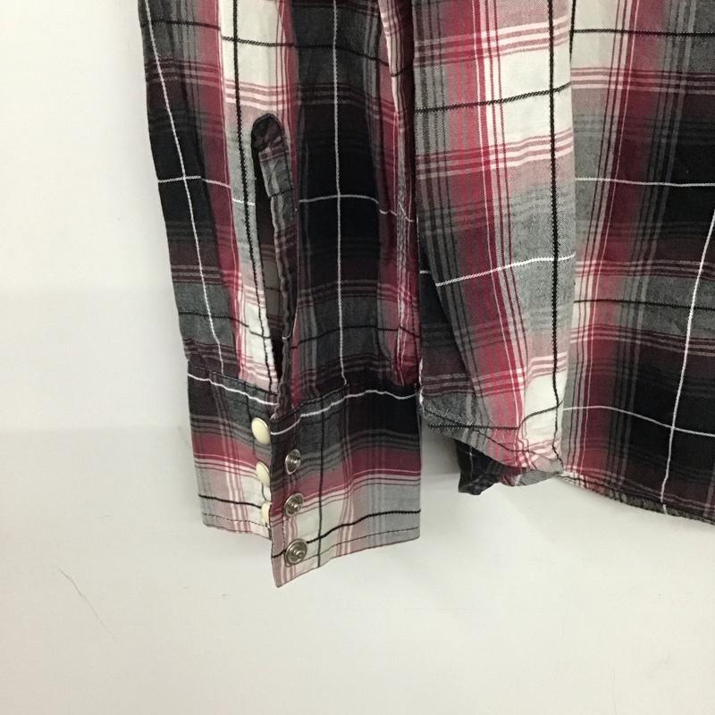 リーバイス Levi s シャツ、ブラウス 長袖 長袖シャツ チェックシャツ カラーシャツ M チェック マルチカラー / マルチカラー /  メンズ USED 古着 中古 10134071