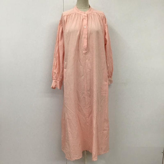 ティティベイト titivate ワンピース ロングスカート abxn1451 半袖ワンピース フレアスカート ロングワンピース S 無地 桃 / ピンク /  レディース USED 古着 中古 10117826