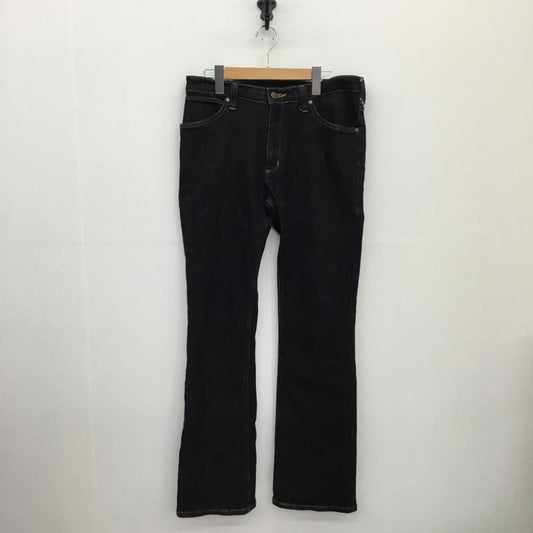 ラングラー Wrangler パンツ デニム、ジーンズ Wrangler ブーツカットパンツ　No.WM3907 31インチ ロゴ、文字 黒 / ブラック /  メンズ USED 古着 中古 10129900