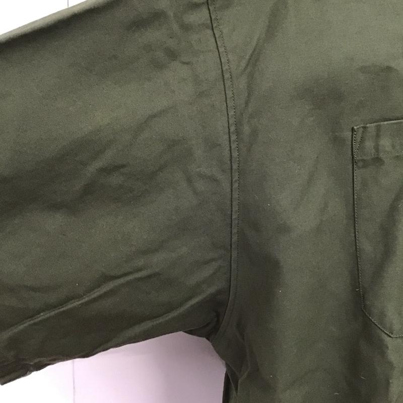 ケボズ KEBOZ セットアップ セットアップ セットアップ 半袖シャツ ワイドパンツ 2点セット XL 無地 カーキ / カーキ /  メンズ USED 古着 中古 10149347