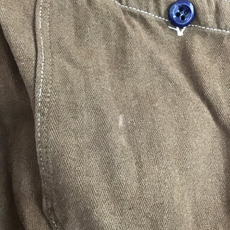 ミリタリー ミリタリー シャツ、ブラウス 長袖 長袖シャツ ミリタリーシャツ カラーシャツ カジュアルシャツ チェコ軍 無地 茶 / ブラウン /  メンズ USED 古着 中古 10105561