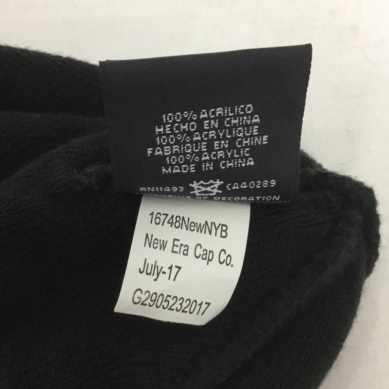 シュプリーム Supreme 帽子 ニット帽 NEW ERA Box Logo Beanie 17AW 17FW ロゴ、文字 黒 / ブラック /  メンズ USED 古着 中古 10136955