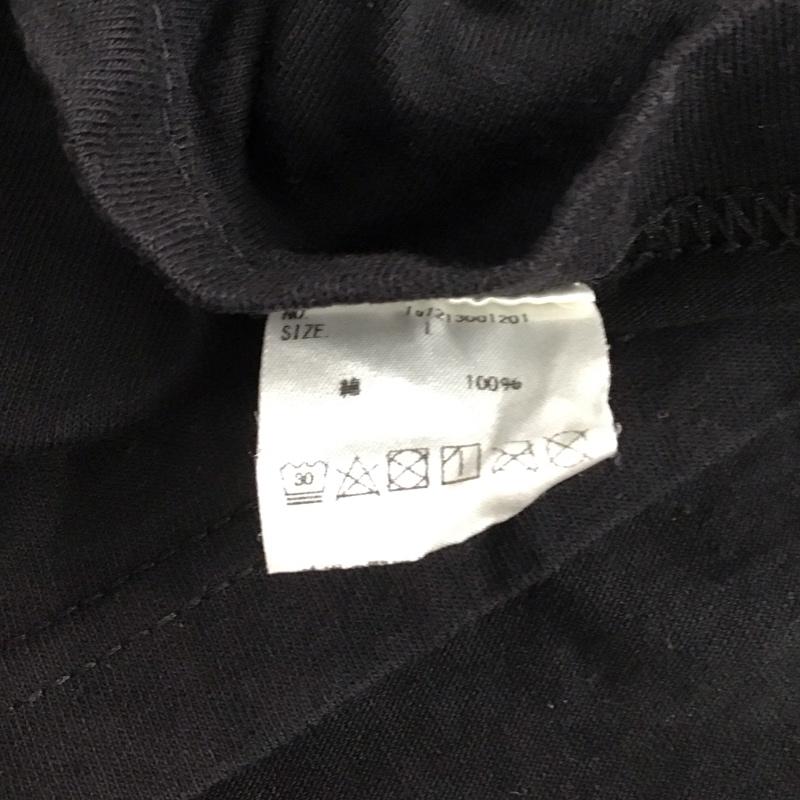 ベイト BAIT Tシャツ 半袖 半袖カットソー プリントTシャツ クルーネックカットソー L ロゴ、文字 黒 / ブラック /  メンズ USED 古着 中古 10124014