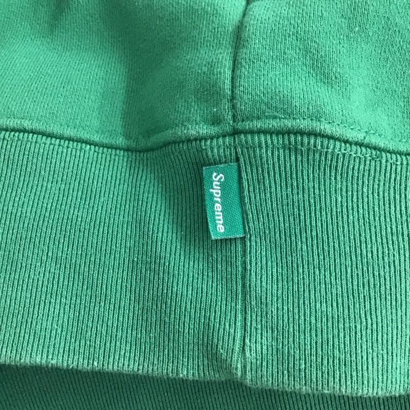 シュプリーム Supreme パーカー 長袖 長袖パーカー プルオーバーパーカー スウェット M ロゴ、文字 橙 / オレンジ / X 緑 / グリーン /  メンズ USED 古着 中古 10146235