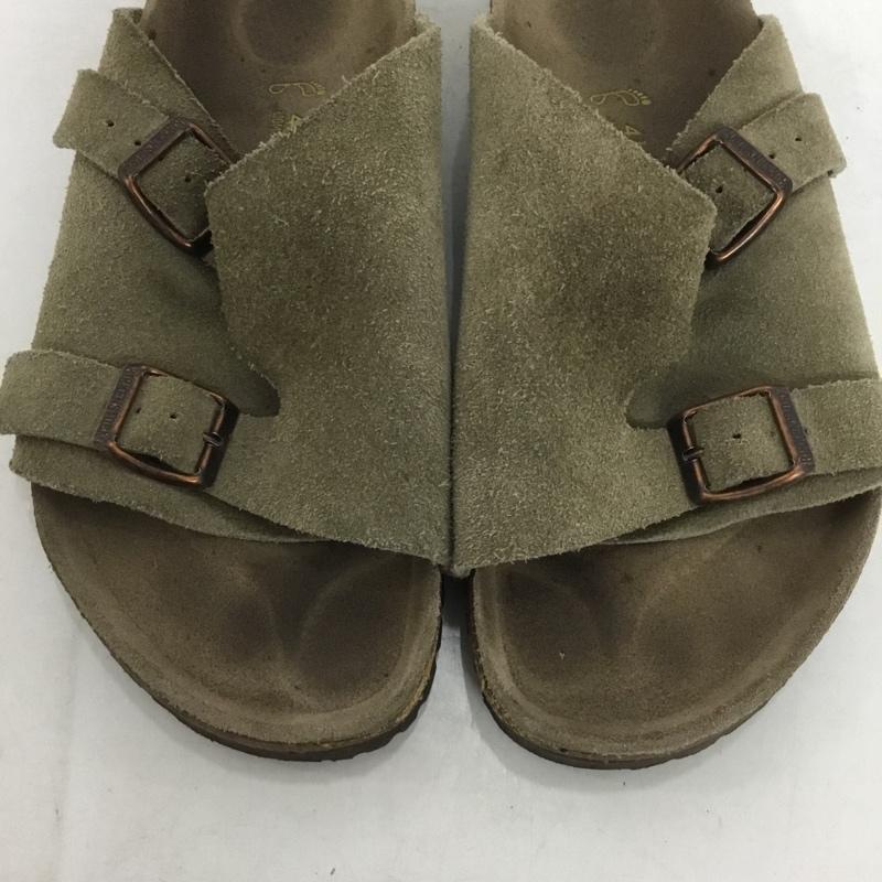 ビルケンシュトック BIRKENSTOCK サンダル サンダル Zurich チューリッヒ 41 スエード 無地 ベージュ / ベージュ /  メンズ USED 古着 中古 10137849