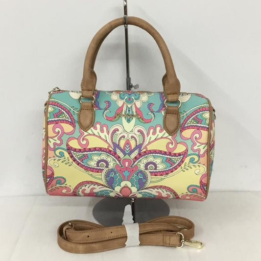 デシグアル Desigual ボストンバッグ ボストンバッグ M19SAXPCZ 2WAY ショルダー 総柄 マルチカラー / マルチカラー /  レディース USED 古着 中古 10130790