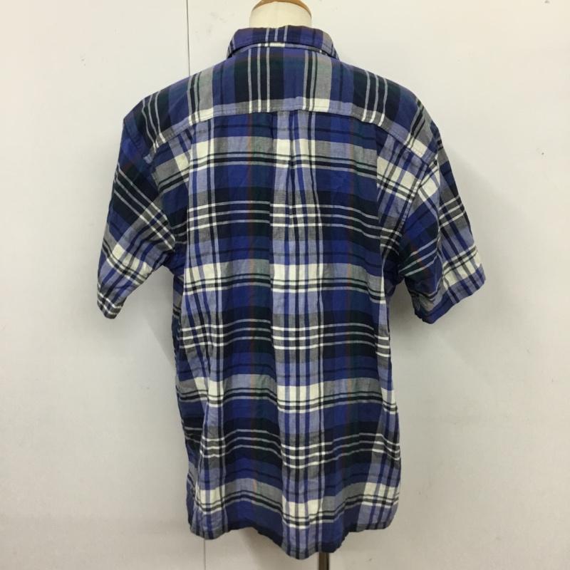 エルエルビーン L.L.Bean シャツ、ブラウス 半袖 COOL WEAVE コットン LL チェック マルチカラー / マルチカラー /  メンズ USED 古着 中古 10119758