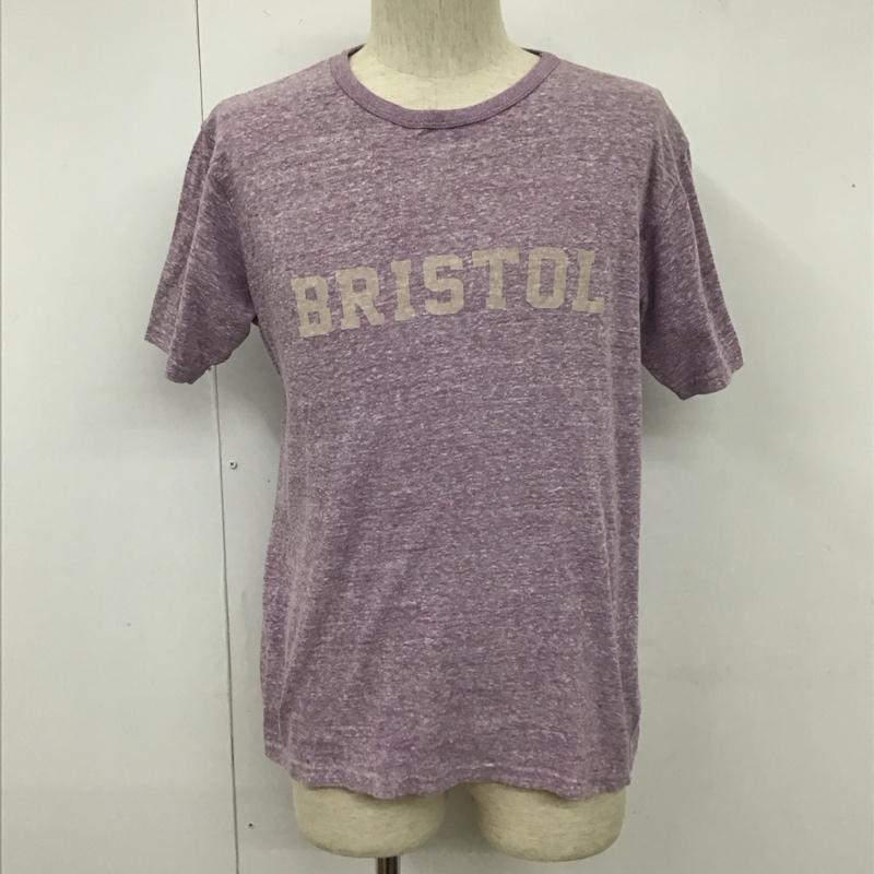 エフシーレアルブリストル F.C.Real Bristol Tシャツ 半袖 fcrb-134008 半袖カットソー プリントTシャツ クルーネックカットソー L ロゴ、文字 紫 / パープル /  メンズ USED 古着 中古 10107251