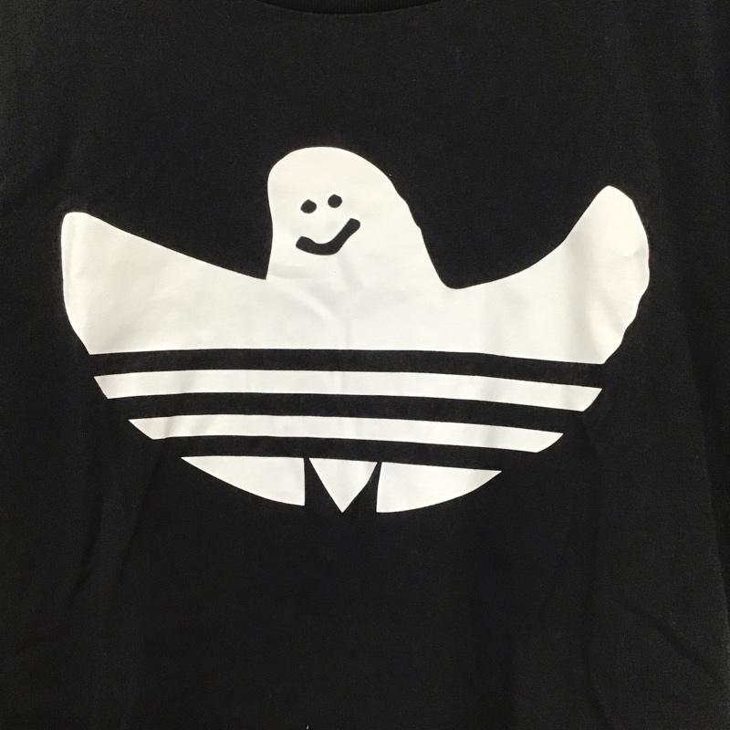 アディダス adidas Tシャツ 半袖 dh3900 MarkGonzalesSOLIDSHMOOTEE シュムーTシャツ プリントTシャツ M プリント 黒 / ブラック /  メンズ USED 古着 中古 10144555
