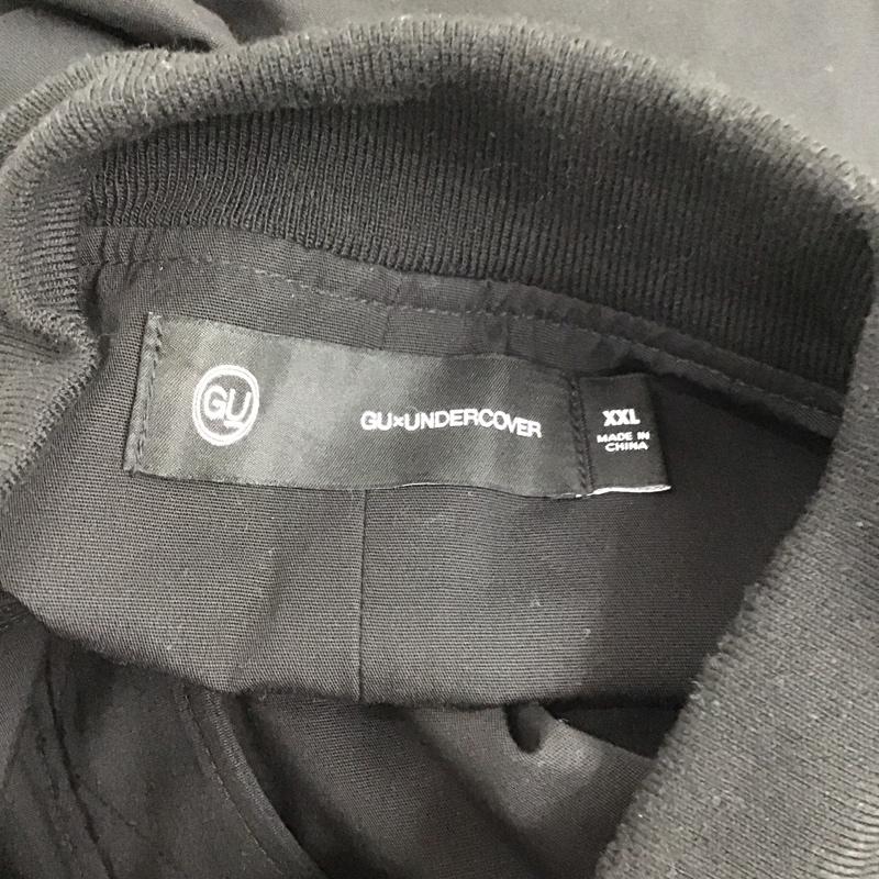 ジーユー GU ジャケット、上着 ジャンパー、ブルゾン XXL 無地 黒 / ブラック /  メンズ USED 古着 中古 10119524