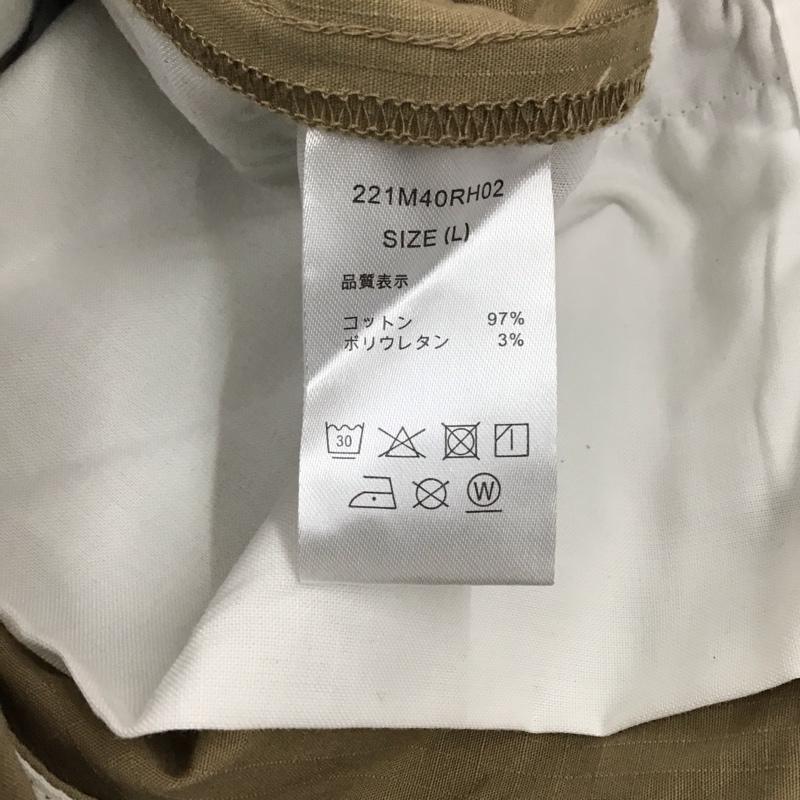 ディッキーズ Dickies パンツ ショートパンツ 221m40rh02 RonHerman ショートパンツ ハーフパンツ L ロゴ、文字 ベージュ / ベージュ /  メンズ USED 古着 中古 10121448