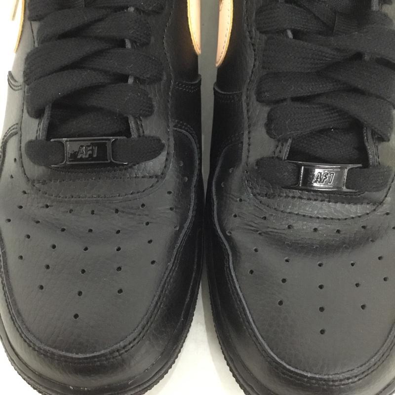 ナイキ NIKE スニーカー スニーカー 315115-039 WMNS AIR FORCE 1 07 27.5cm 27.5cm ロゴ、文字 黒 / ブラック / X 桃 / ピンク /  メンズ USED 古着 中古 10129546