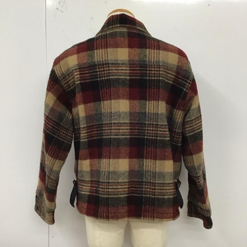 ウールリッチ WOOLRICH ジャケット、上着 ジャケット、ブレザー 90s asics社製 ジップアップジャケット チェックジャケット 古着 S チェック マルチカラー / マルチカラー /  メンズ USED 古着 中古 10123583