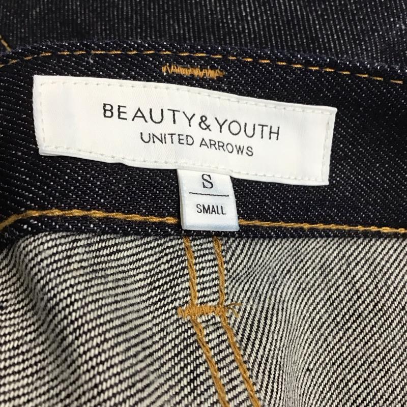 ビューティアンドユース BEAUTY&YOUTH スカート ひざ丈スカート 1624-243-3214 リジットデニムミニスカート S 無地 インディゴ / インディゴ /  レディース USED 古着 中古 10116209