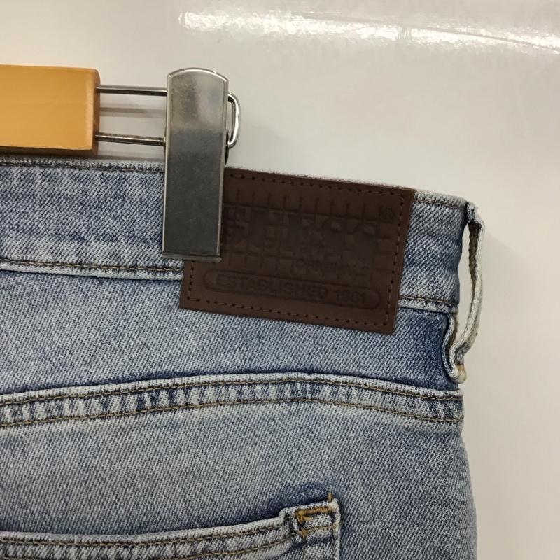 ゲス Guess パンツ デニム、ジーンズ デニムパンツ スリムパンツ ストレッチパンツ ジーンズ 34 ロゴ、文字 インディゴ / インディゴ /  メンズ USED 古着 中古 10119453