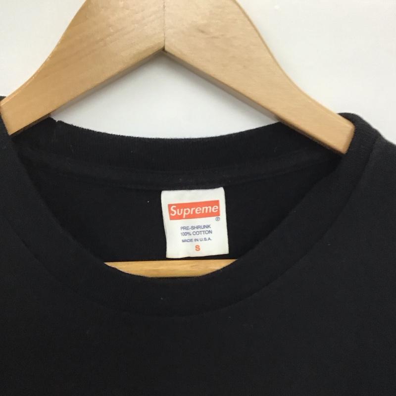 シュプリーム Supreme Tシャツ 半袖 2016年秋冬 相撲フォトクルーネックTシャツ S プリント 黒 / ブラック /  メンズ USED 古着 中古 10149187