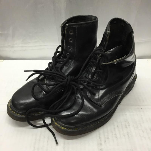 ドクターマーチン Dr.Martens ブーツ ショートブーツ 8ホール 無地 黒 / ブラック /  メンズ USED 古着 中古 10110504