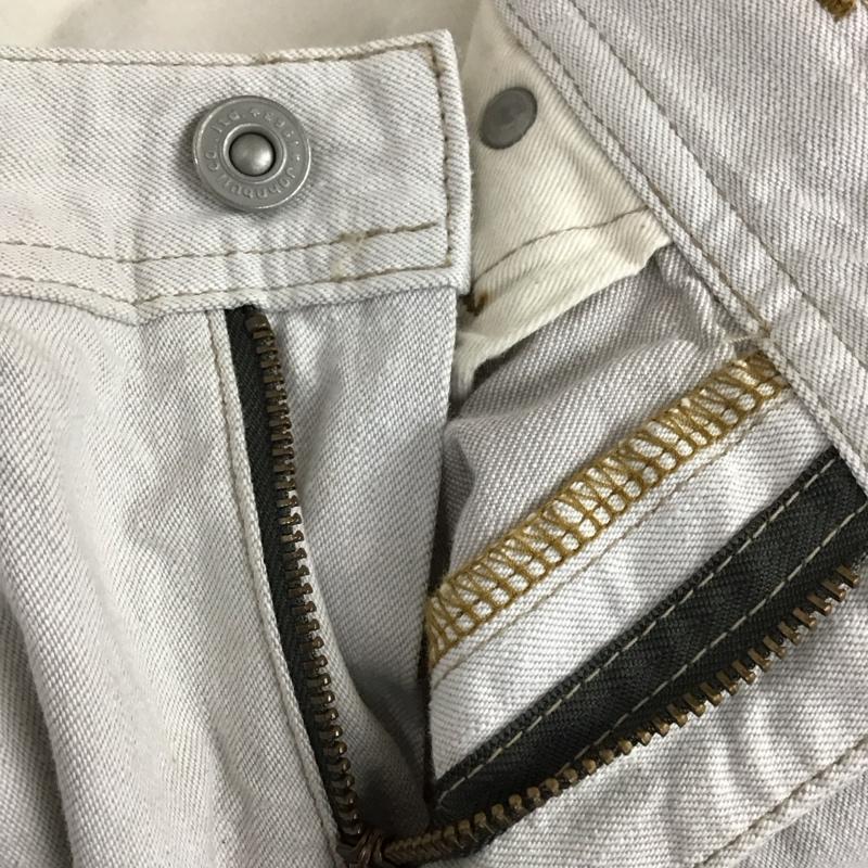 ジョンブル Johnbull パンツ デニム、ジーンズ デニムパンツ ストレートパンツ ワイドパンツ カジュアルパンツ L 無地 灰 / グレー /  メンズ USED 古着 中古 10114326