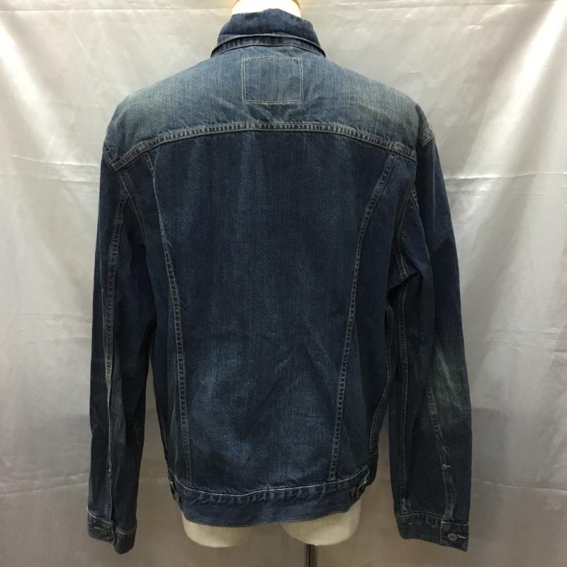 リーバイストラウスアンドコー Levi Strauss & co. ジャケット、上着 ジャケット、ブレザー デニムジャケット カラージャケット 長袖ジャケット Gジャン XL 無地 インディゴ / インディゴ /  メンズ USED 古着 中古 10112481