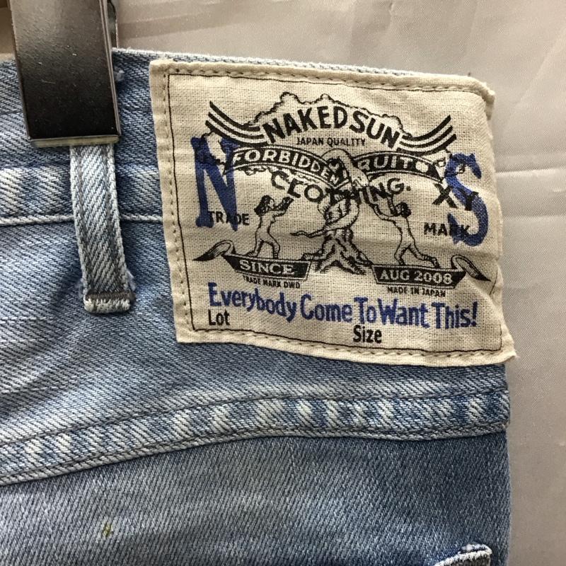 ネイキッドサン naked sun パンツ デニム、ジーンズ デニムパンツ スリムパンツ ストレッチパンツ ジーンズ L 無地 インディゴ / インディゴ /  メンズ USED 古着 中古 10117444