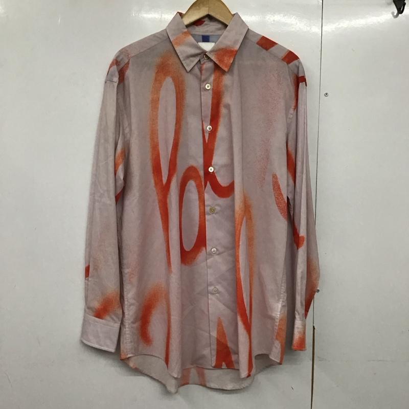ポールスミス Paul Smith シャツ、ブラウス 長袖 長袖シャツ プリントシャツ カラーシャツ L プリント マルチカラー / マルチカラー /  メンズ USED 古着 中古 10142106